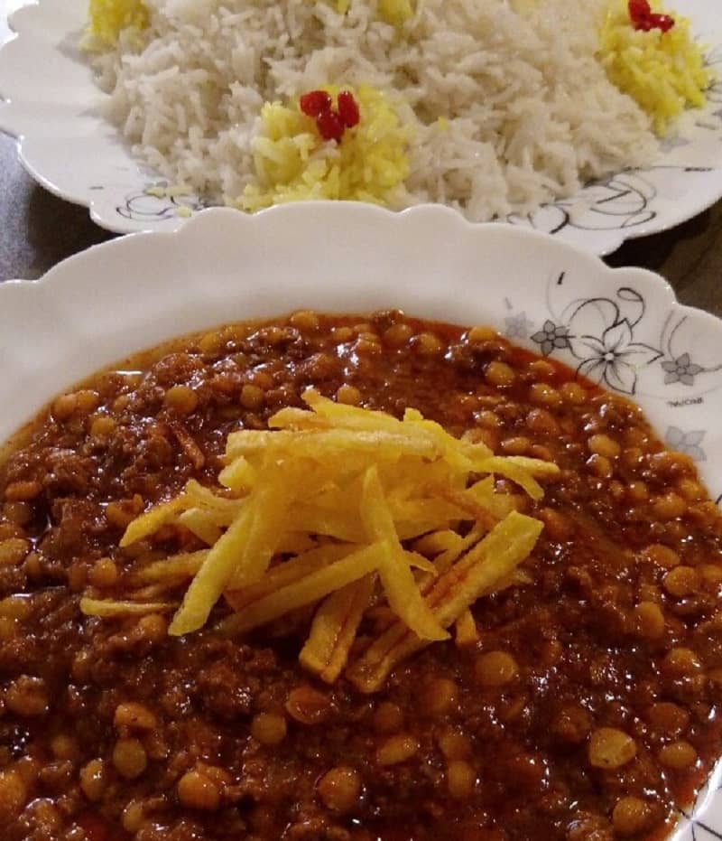 قیمه چرخکرده 