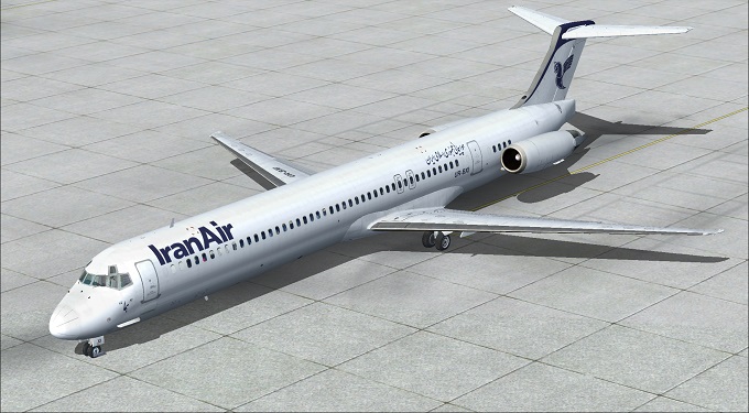 هواپیمای md80 در شرکت های هواپیمایی ایران