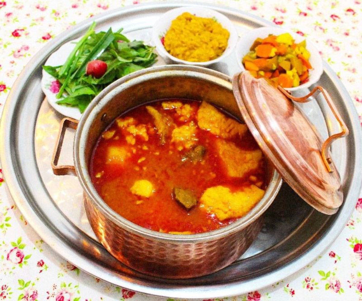 آبگوشت ساده 