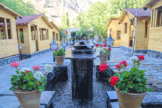 باغ رستوران شاخه نبات فشم