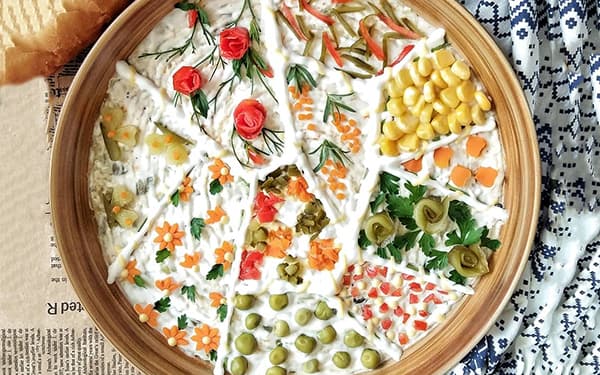 طرز تهیه انواع سالاد 