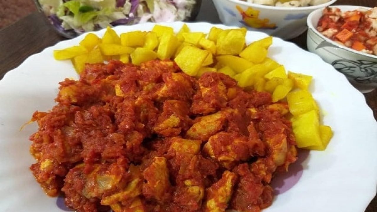 واویشکا با مرغ