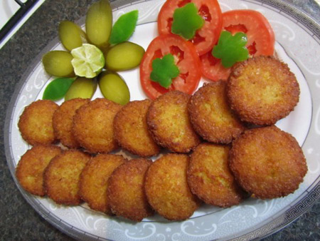 فلافل خانگی ترد و خوشمزه 