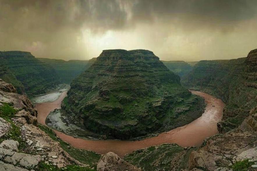 پل معلق دره خزینه 