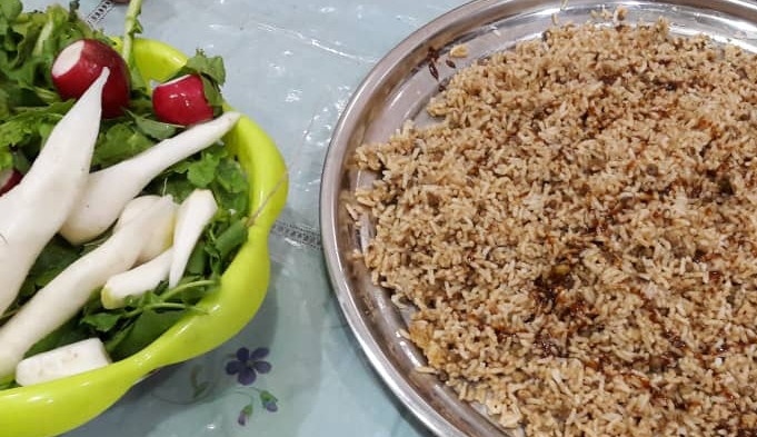 ارده پلو خوزستانی