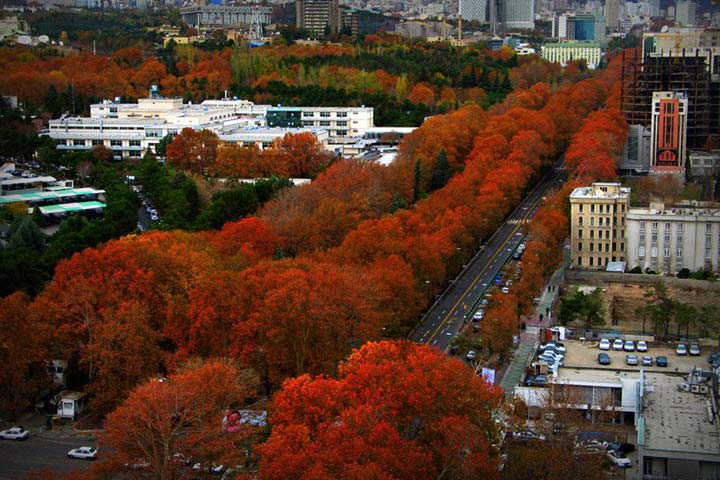 خیابان ولیعصر تهران