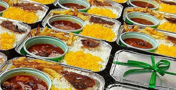 قیمه نذری غذای نذری