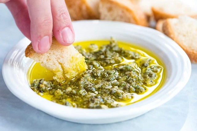 غذاهای ساده با روغن زیتون