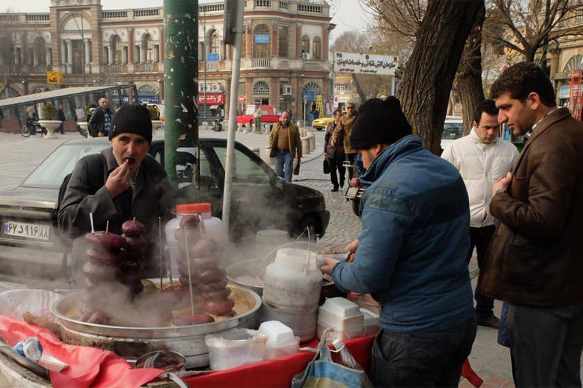غذاهای محبوب خیابانی