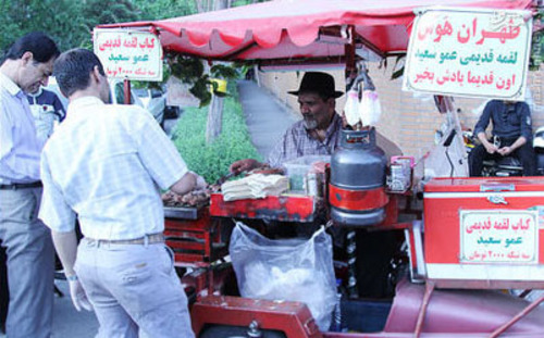 غذاهای محبوب خیابانی