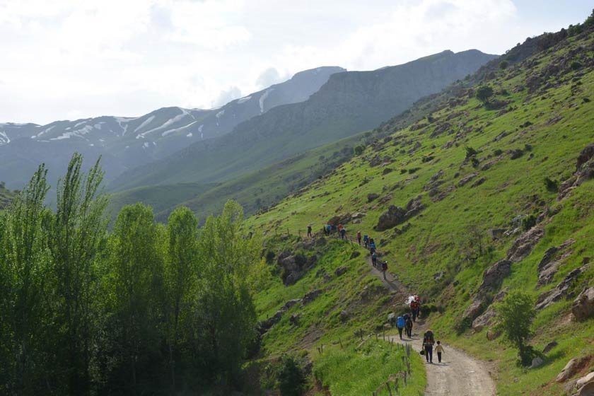 کوه آب نهر یاسوج