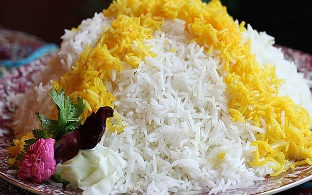 طرز پخت انواع برنج کته و چلو مجلسی 
