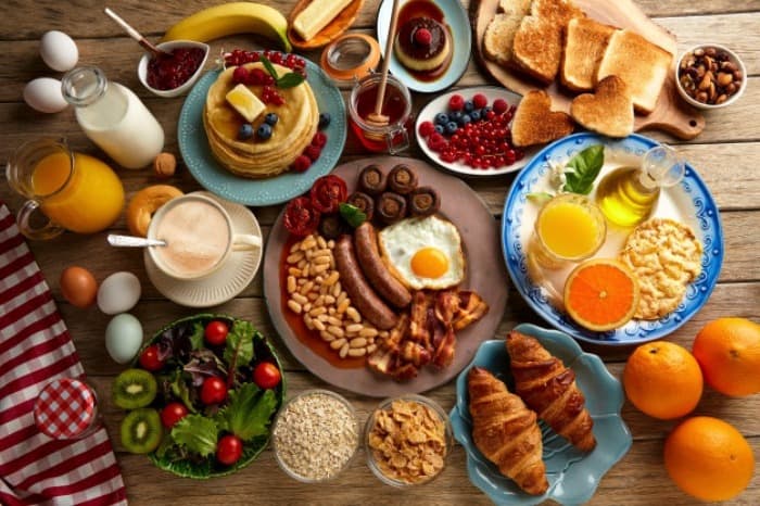 صبحانه های مقوی و کامل و سالم