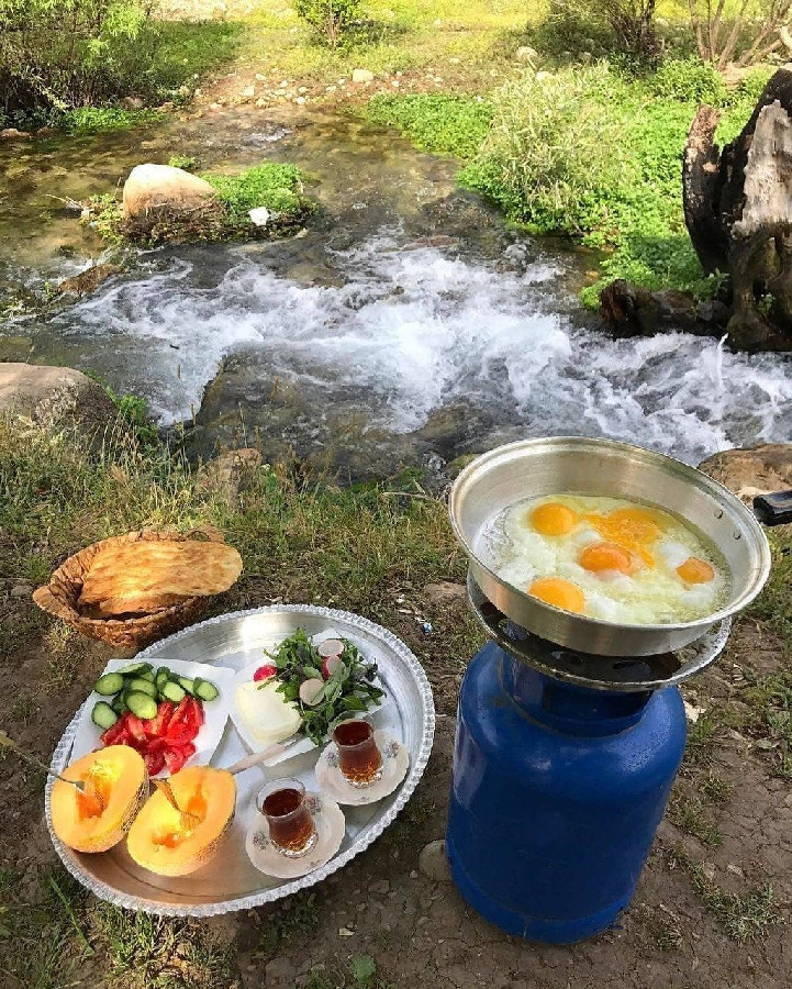 صبحانه های ساده و خوشمزه در طبیعت