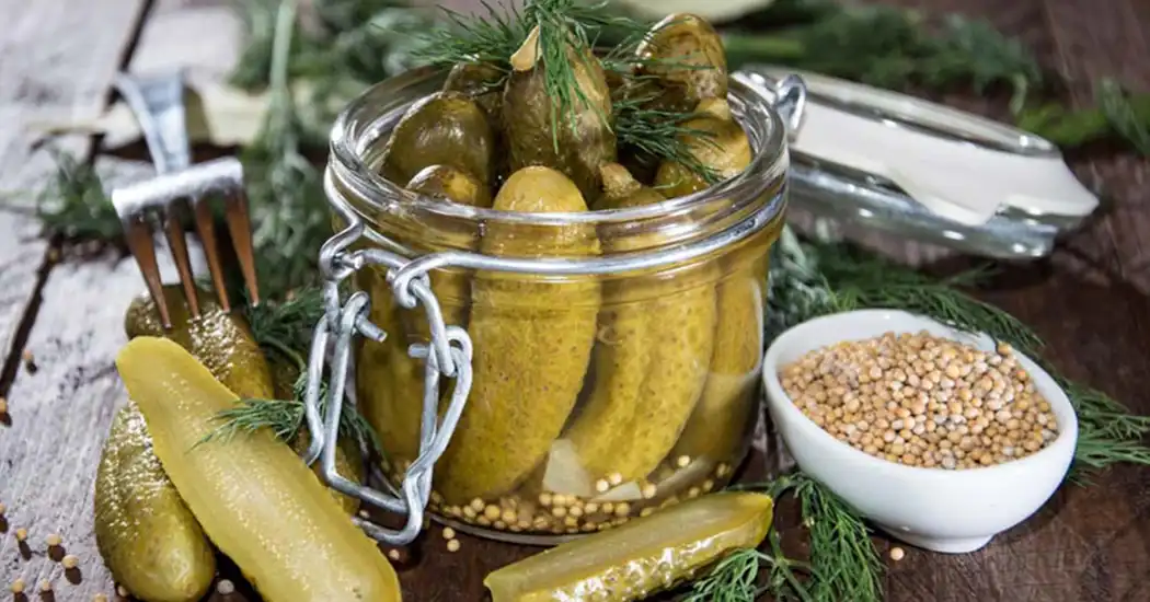 طرز تهیه خیارشور نمکی و سرکه ای 