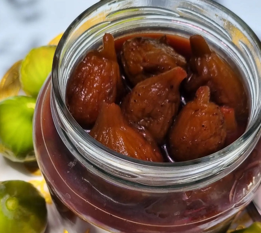 طرز تهیه ترشی انجیر