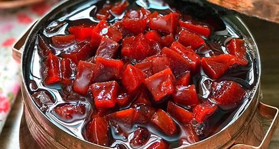 طرز تهیه مربای لبو