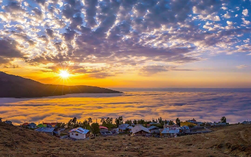 لوکیشن جذاب دریای ابر لوکیشن جذاب دریای ابر