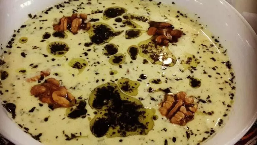 اشکنه قروت مشهدی