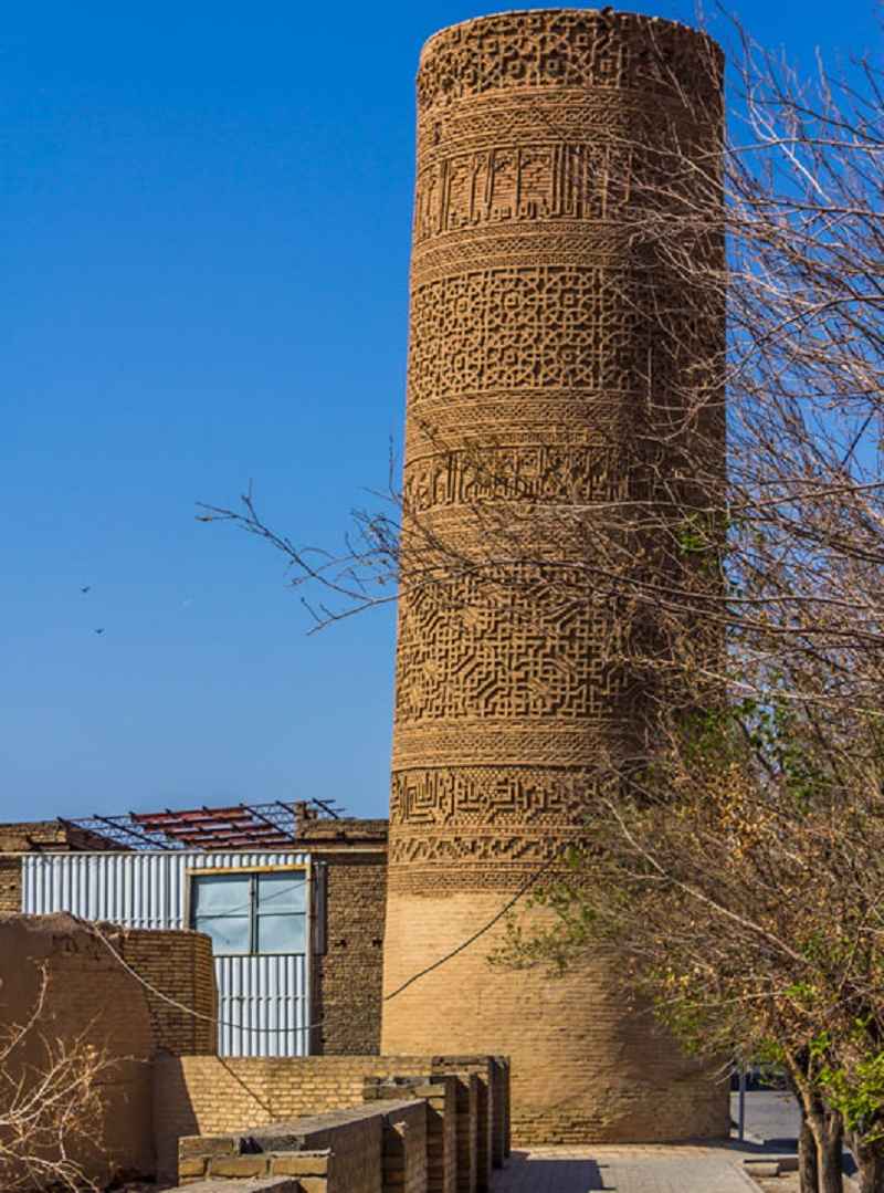 مناره مسجد جامع ساوه 