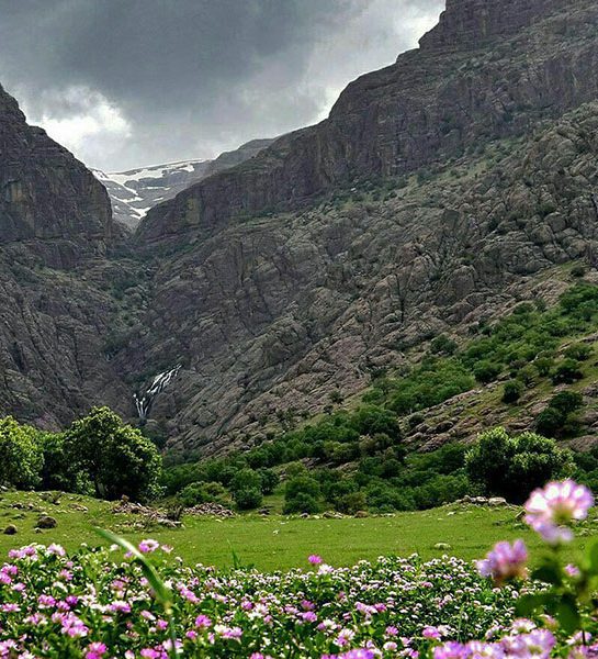آبشار عروس ازنا 