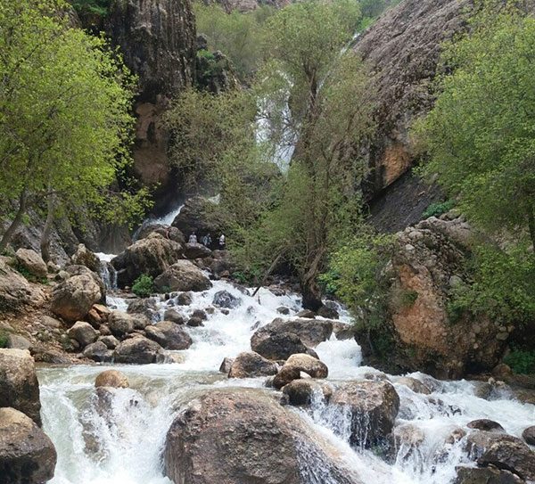 آبشار عروس ازنا 