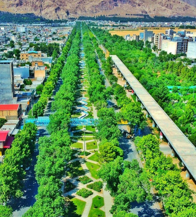 بلوار طاق بستان کرمانشاه بلوار طاق بستان کرمانشاه