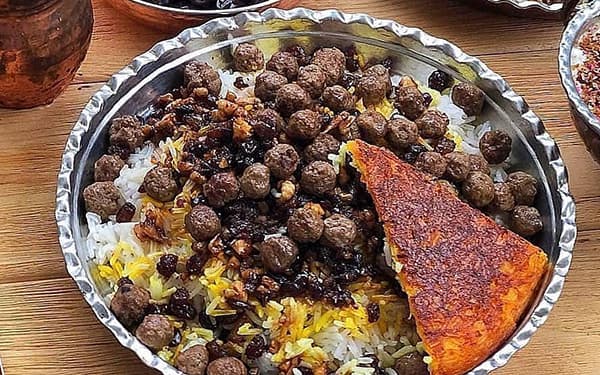 قنبر پلو شیرازی