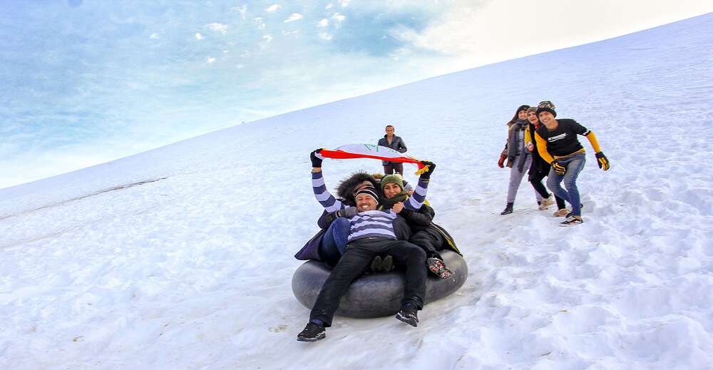 هیجان زمستان در تهران 