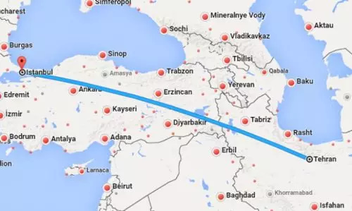 پرواز تهران به استانبول پرواز تهران به استانبول