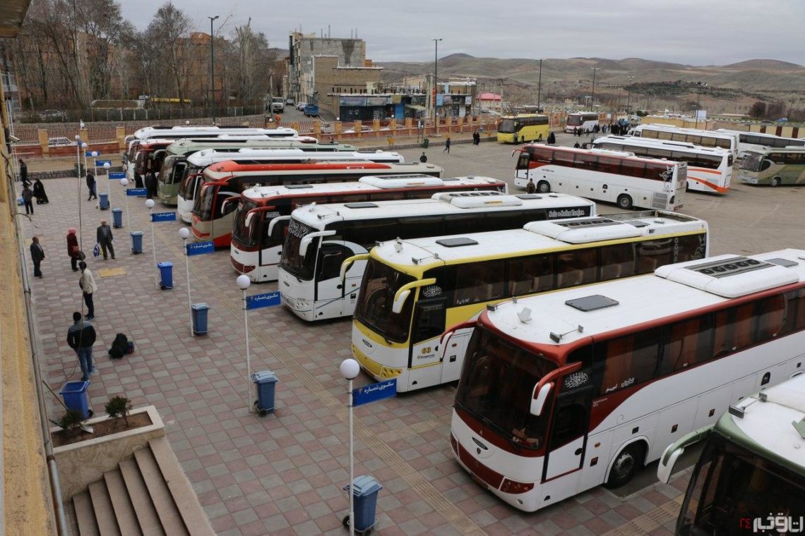 بلیط اتوبوس مشهد تهران