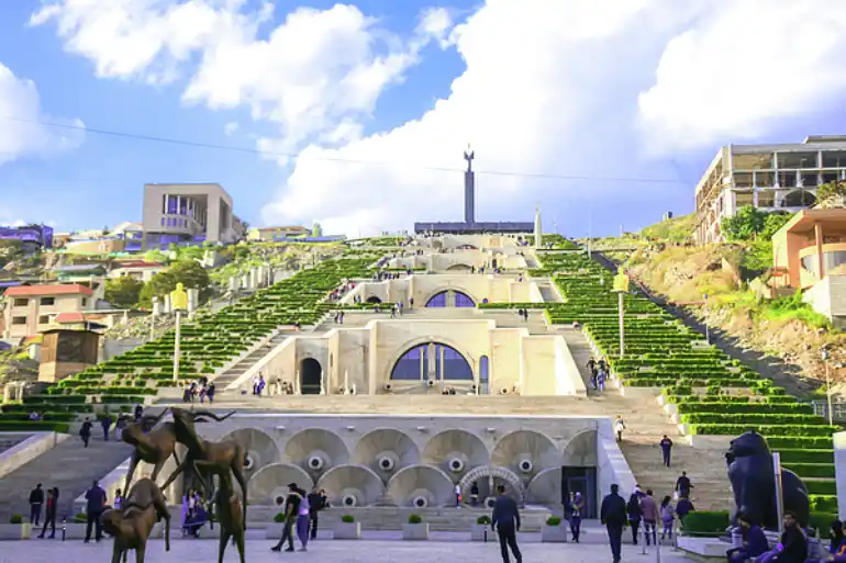 مجموعه کاسکاد یا هزار پله ایروان مجموعه کاسکاد یا هزار پله ایروان