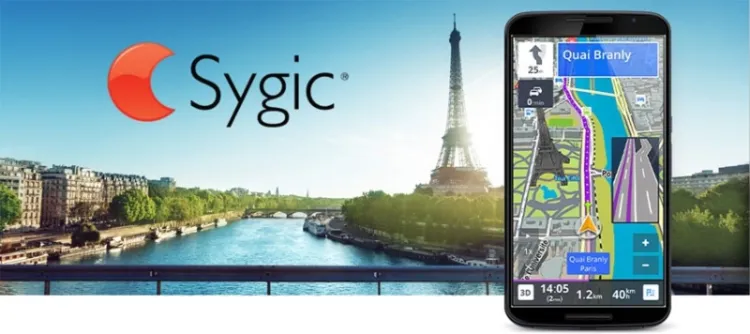 اپلیکیشن GPS Navigation and Maps Sygic
