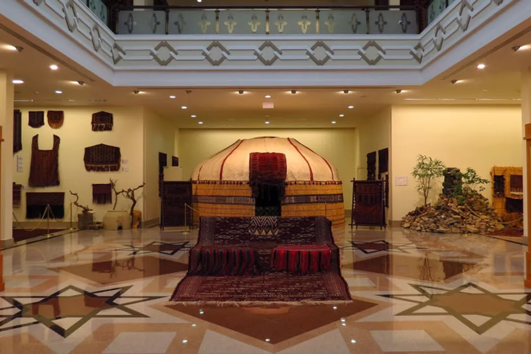 موزه فرش ترکمنی موزه فرش ترکمنی