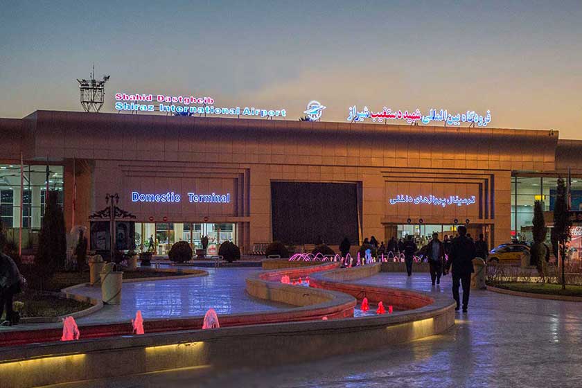 مدت زمان پرواز تهران به شیراز