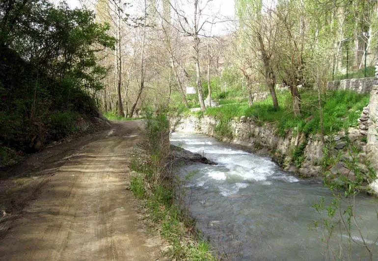 روستای آغشت کرج