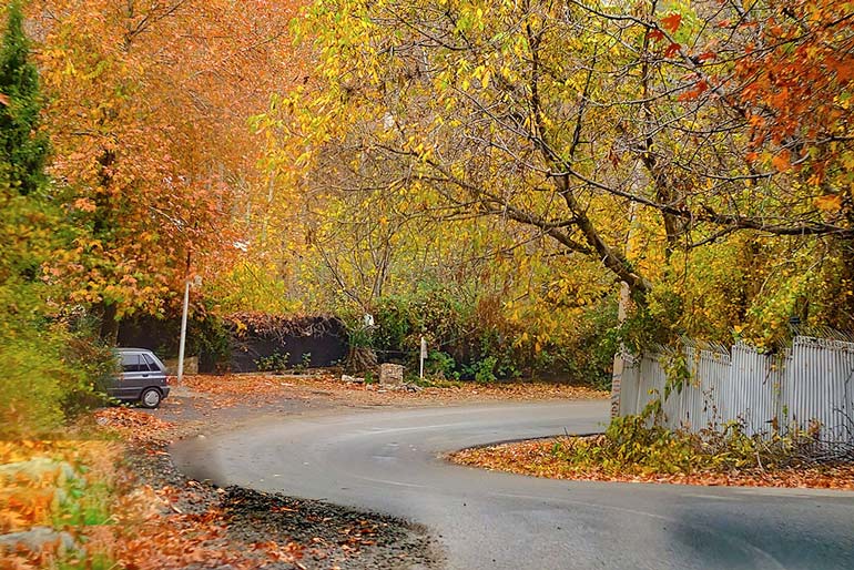 روستای آغشت کرج