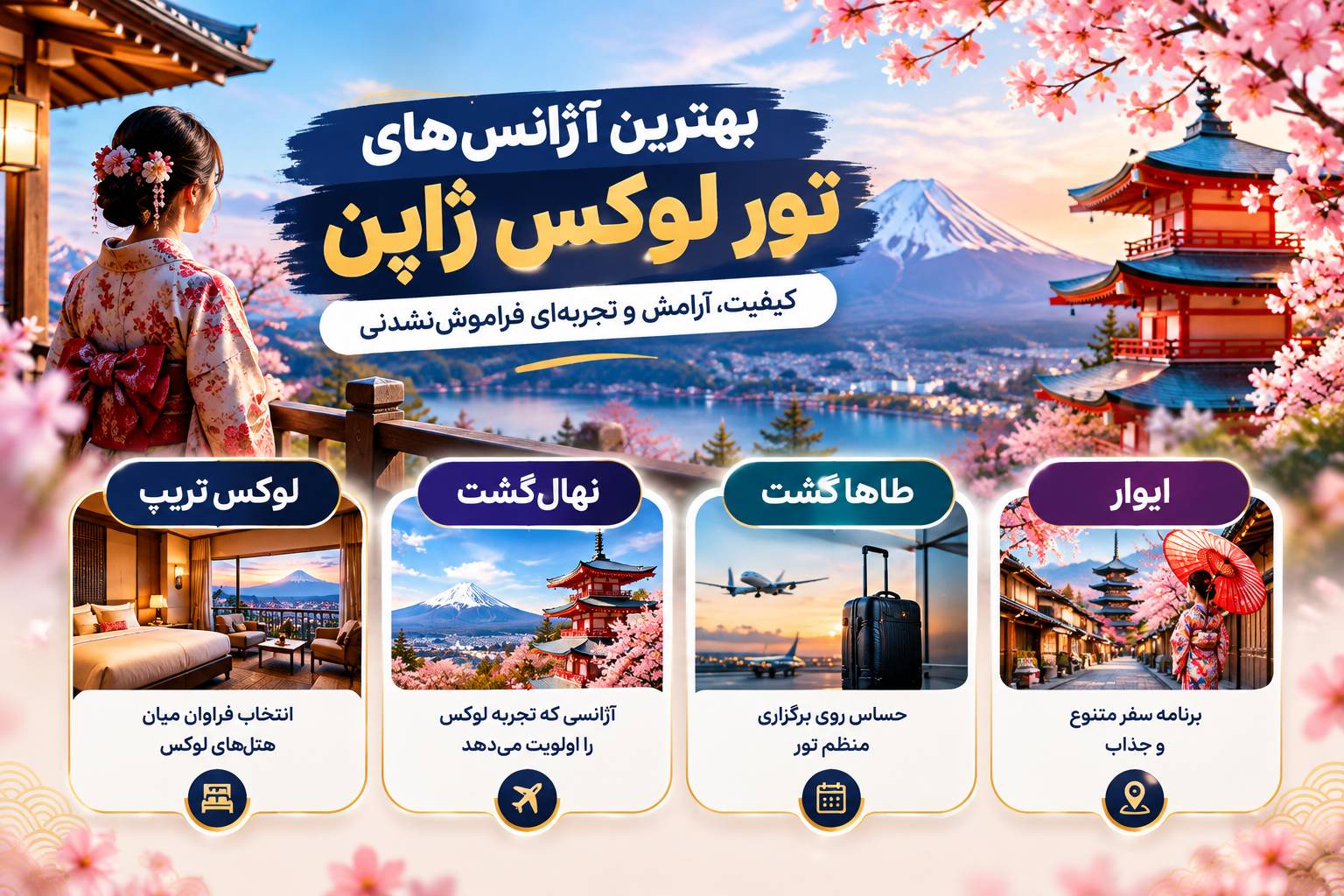 تورهای لوکس ژاپن